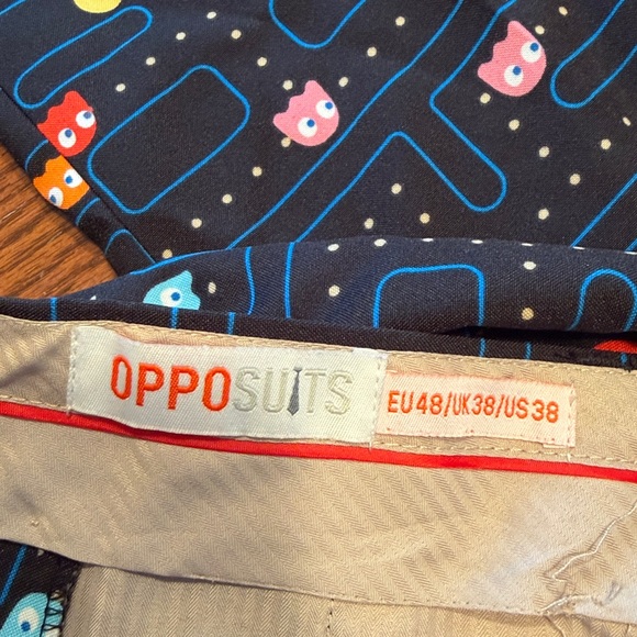 Opposuits Pac-Man pants size 38 #215 - Picture 2 of 3